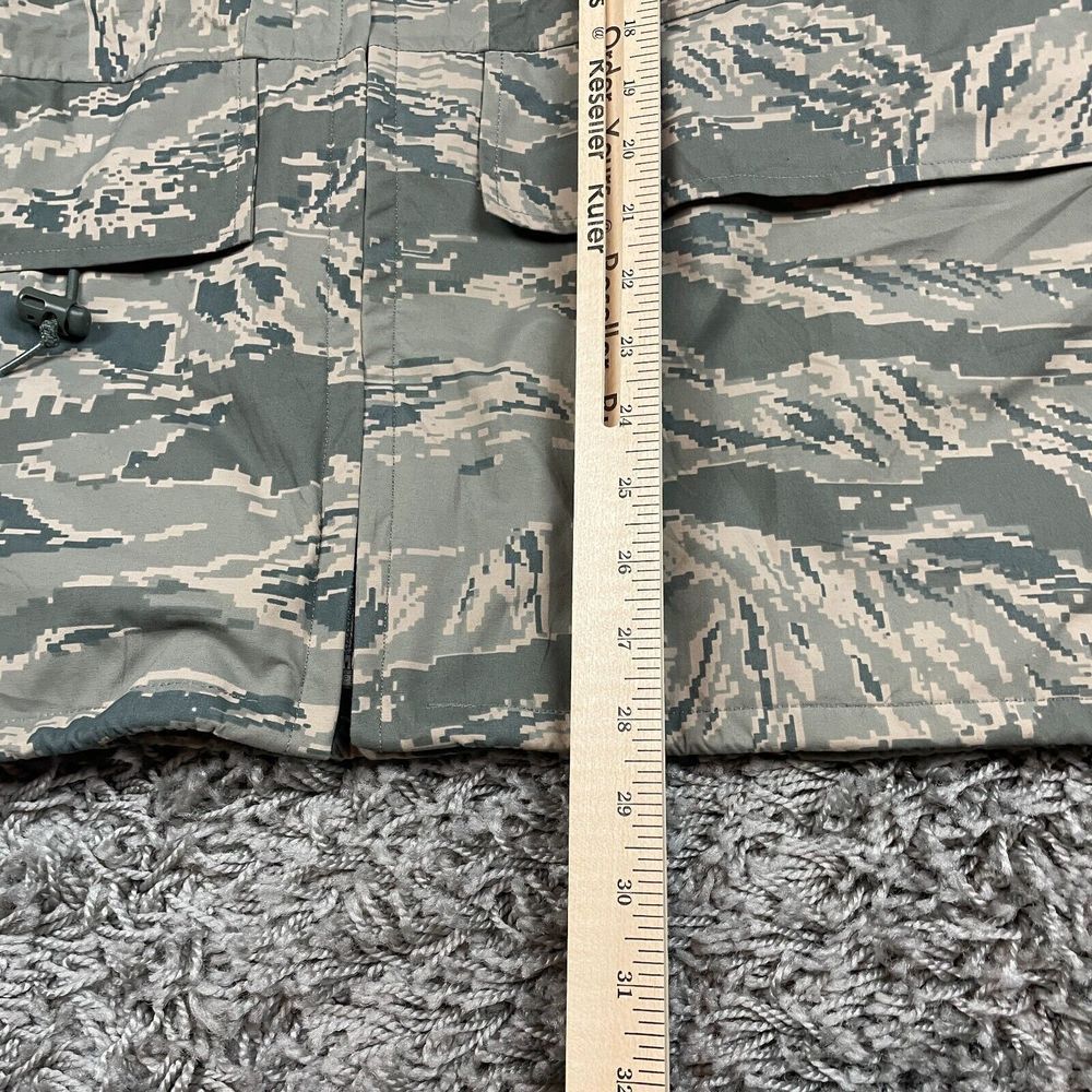 Air Force Parka Mens Medium Camouflage Camo Tiger Stripe APECS Nylon M Green - Picture 13 of 13